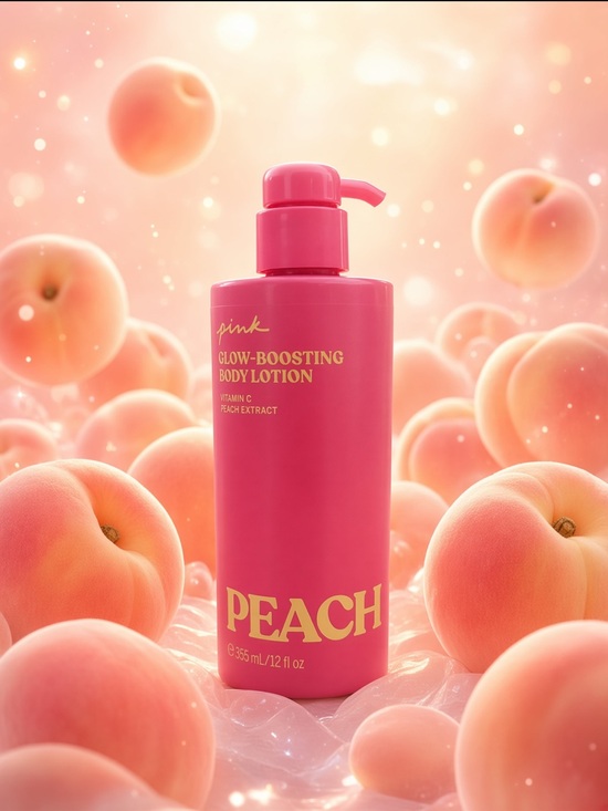 PINK Victoria's Secret Other - PINK Victoria’s Secret - 12oz PEACH - Glow Boosting Body Lotion